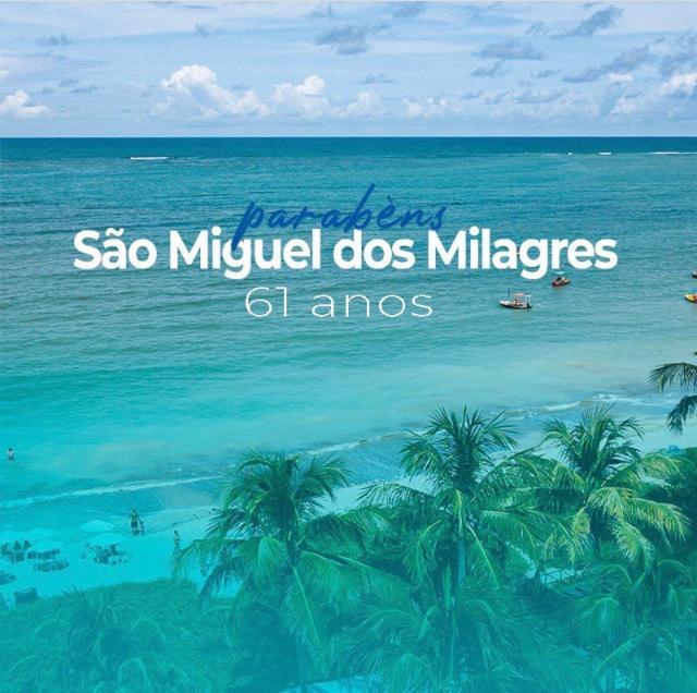 הוילה Casa Em Sao Miguel Dos Milagres - 700M Do Mar מראה חיצוני תמונה